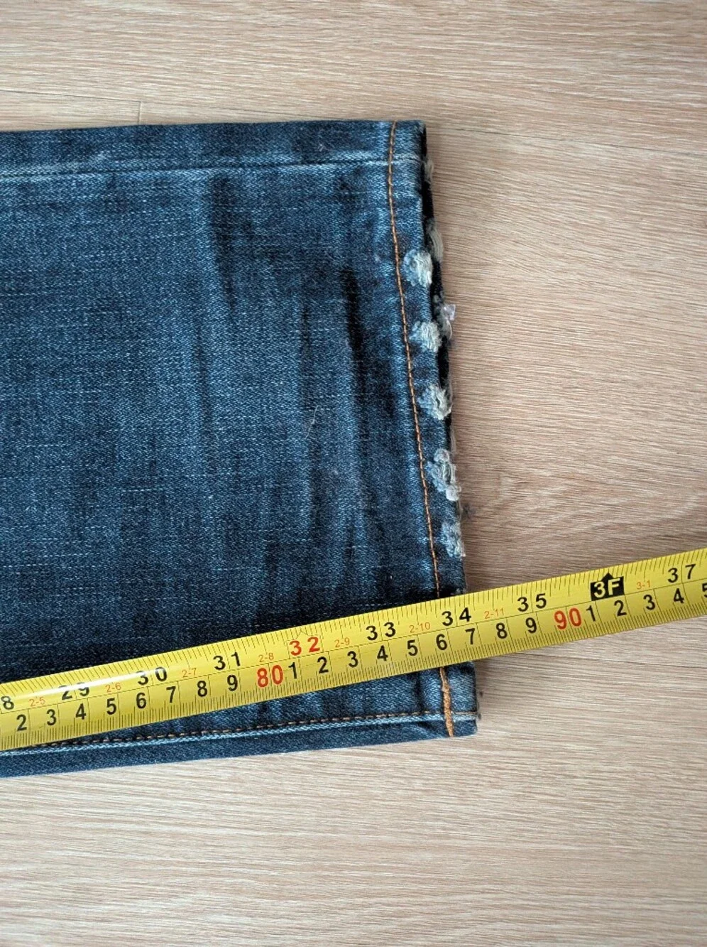 True Religion Jeans Men's 36 Geno Relaxed Slim No Flap Single End NWT
